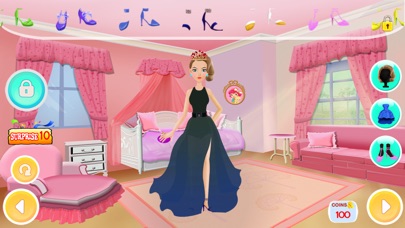 Princess Fashion Dressup Model Amazing screenshot 2
