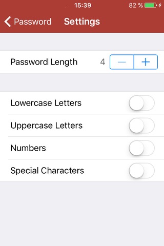 Скриншот из newLine Safe for Password