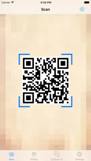 qr code and barcode scanner pro iphone screenshot 1