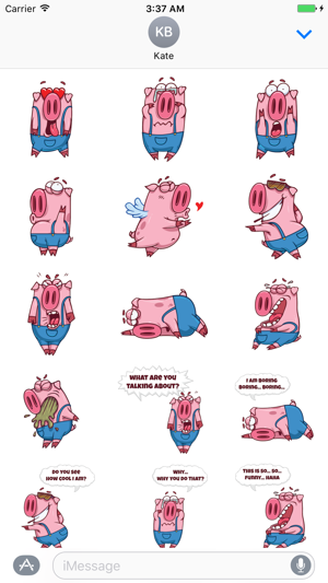 Sticker Me: Oppie Pig Character(圖3)-速報App