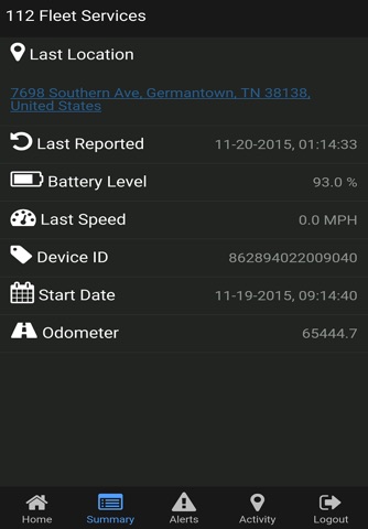 lbtelematics screenshot 2