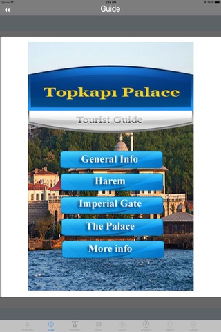 Topkapi Palace Turkey Tourist Travel Guide screenshot 3