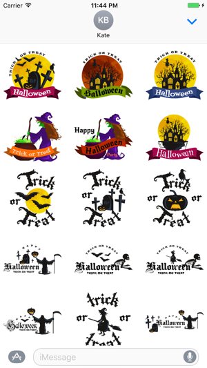 Crazy Halloween Sticker for iMessage #15(圖2)-速報App