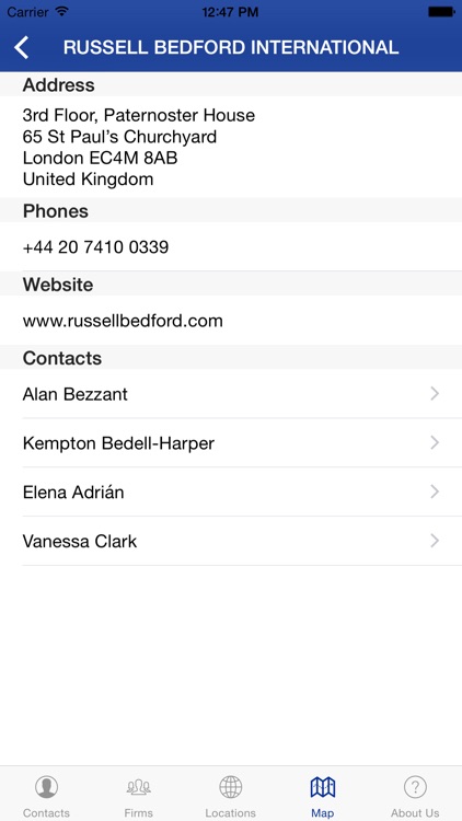 Russell Bedford Directory screenshot-3