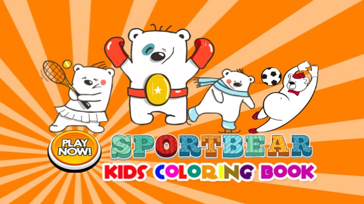 Sport Bear All Coloring Game Free Fun Crayon Game For Toddlers