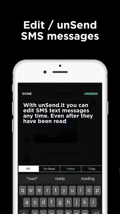 unSend.it - Encrypted SMS Text Messaging