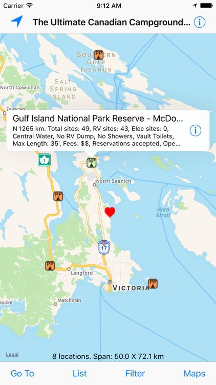 The Ultimate Canadian Public Campground Project