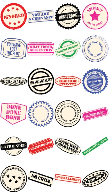 Slam Stamp Stickers