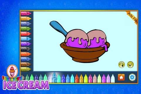 Coloring Book Ice Cream screenshot 4