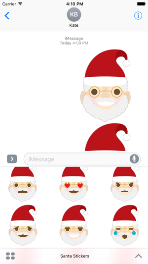 Cute Santa Claus - Adorable Stickers and Emojis(圖4)-速報App