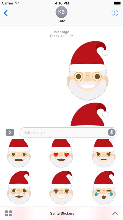 Cute Santa Claus - Adorable Stickers and Emojis screenshot-3