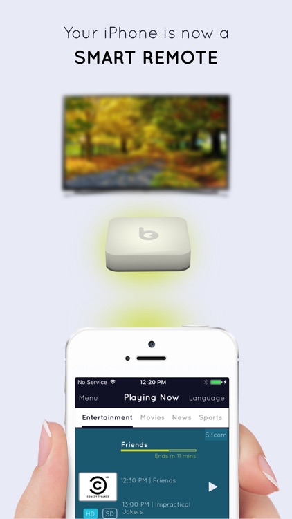 Bubble Smart Remote and TV Guide