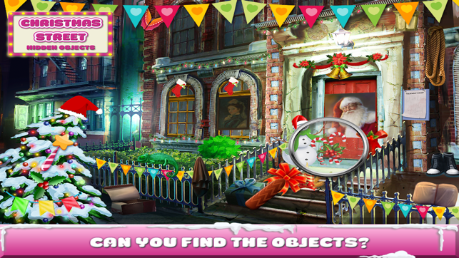 Christmas Street Hidden Objects(圖3)-速報App