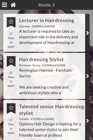 Jobs In Hairdressing screenshot 2