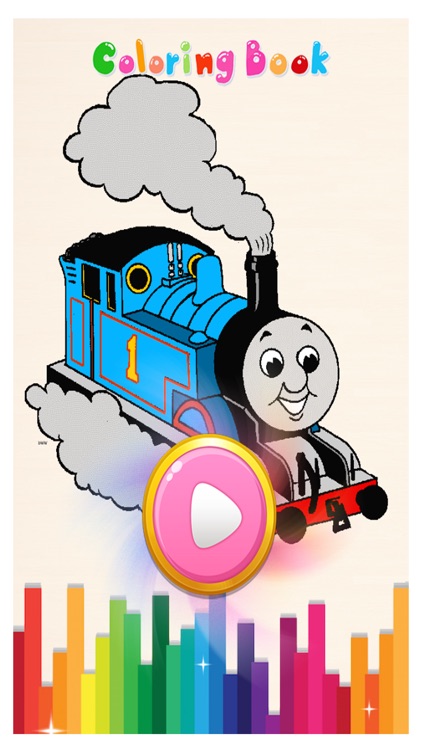 Train Coloring Game for Kids - Kids Learning Game screenshot-3