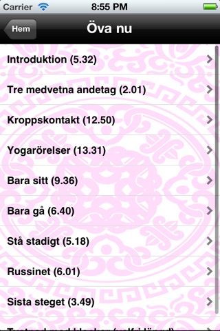 Mindfulness steg för steg screenshot 2