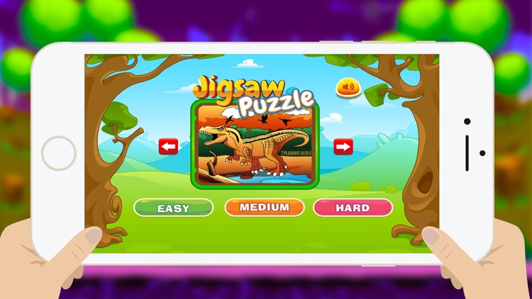 Dinosaur Puzzle Activities Game For Kids