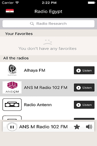 Radio Egypt - Radios Egypt - لاسلكي  EG screenshot 2