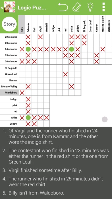 Logic Grid Puzzles: N... screenshot1