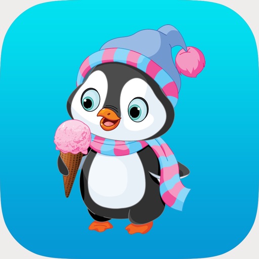 Merry Christmas Penguins Sticker icon