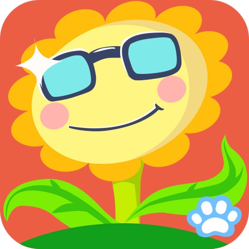 Kids Line Game Plants - Uncle Bear education game iOS App