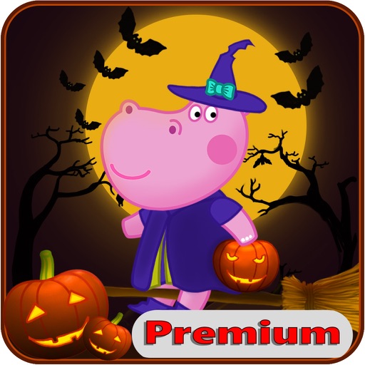 Halloween: Candy Hunter. Premium icon