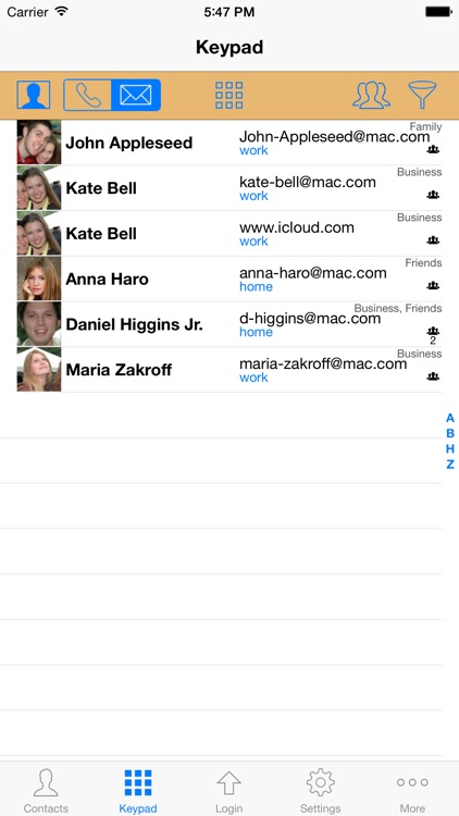 ContactsPro for iPad screenshot-4
