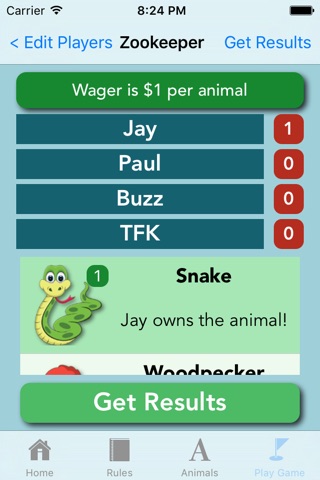 Zookeeper Golf screenshot 2