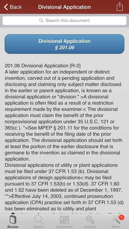 Patent and Trademark Office (MPEP)