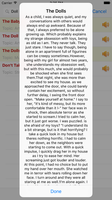 How to cancel & delete Scariest Horror Audio Stories from iphone & ipad 4