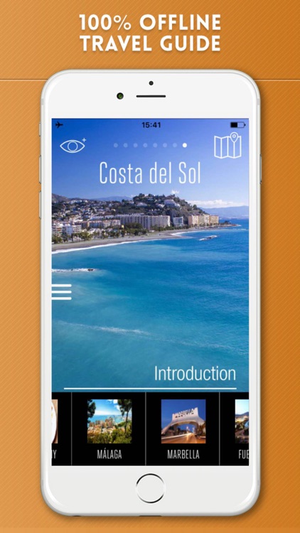 Costa del Sol Travel Guide and Offline Street Map