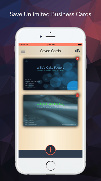 How to cancel & delete Connect - The Beautiful Business Card Presenter from iphone & ipad 1