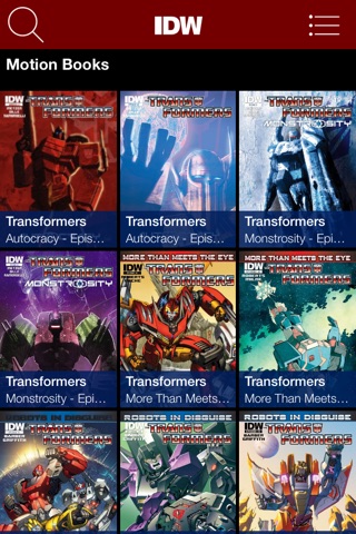 Transformers Comics screenshot 4