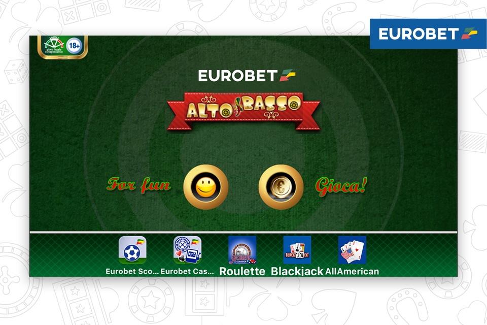 Eurobet AltoBasso screenshot 3