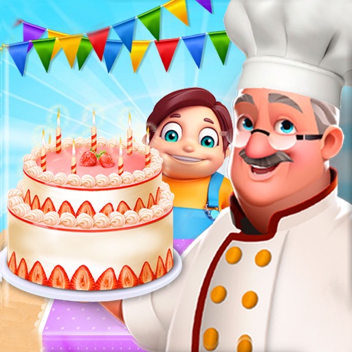 Christmas Cake Maker: Free Cooking & Making Games Icon