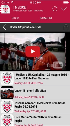 Rugby I MEDICEI(圖4)-速報App