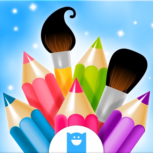 Doodle Coloring Book - Color & Draw Icon