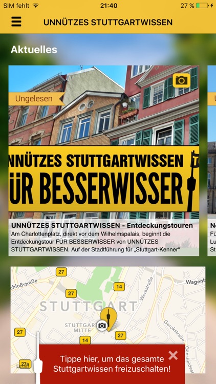 Unnützes Stuttgartwissen