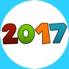 2017 Emoji - New Year's Sticker Set