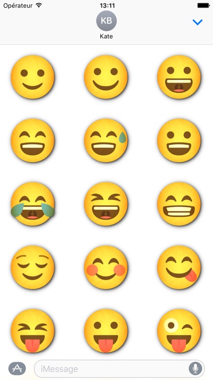 Amazing Emoji • Stickers for iMessage