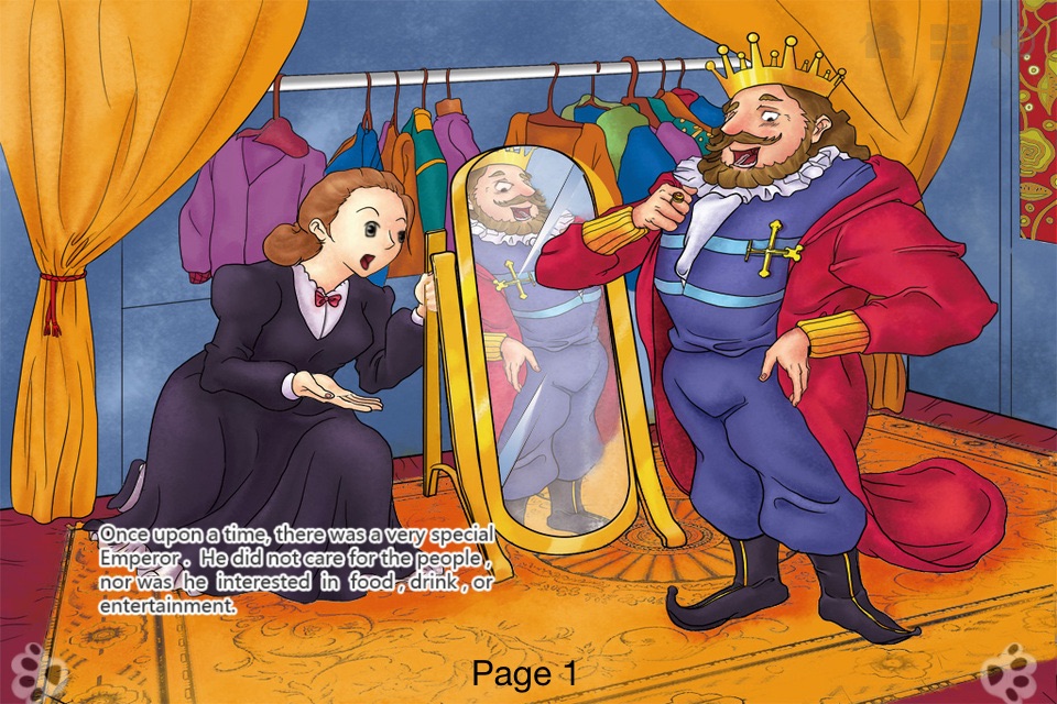 Emperor’s New Clothes - Bedtime Fairy Tale iBigToy screenshot 2