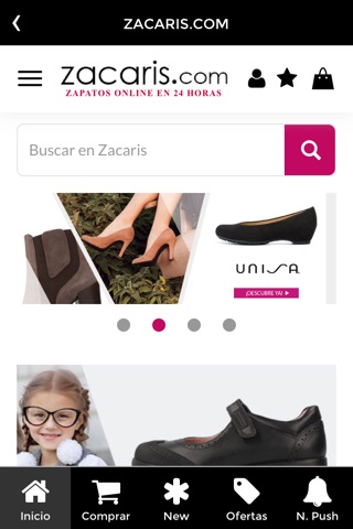 Zacaris Zapatos Online screenshot 2