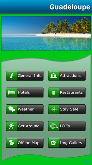 Guadeloupe Attractions - Offline Map(圖1)-速報App