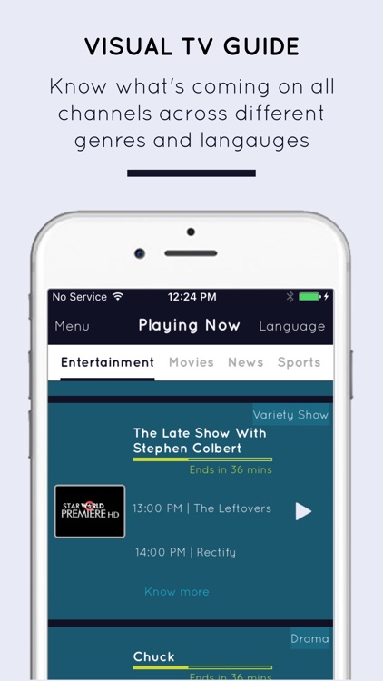 Bubble Smart Remote and TV Guide