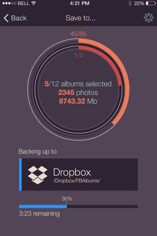 PikUp Pro - Backup Social Photo screenshot 4