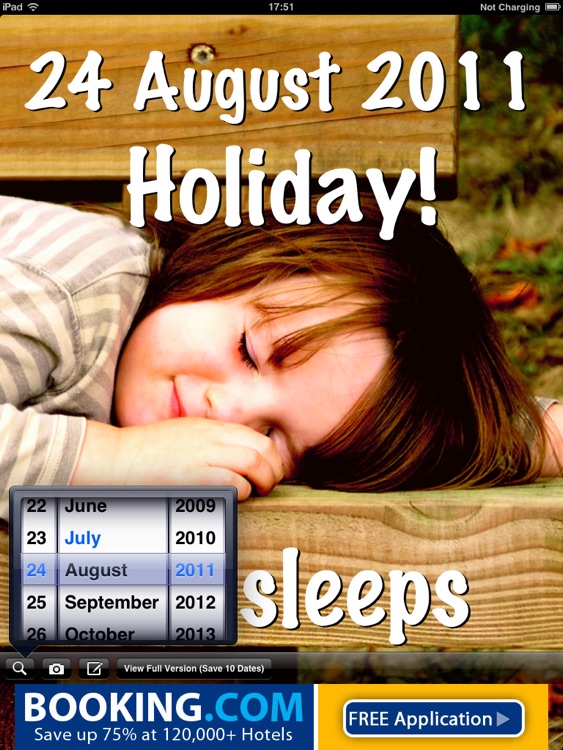 How Many Sleeps? HD Lite screenshot-4
