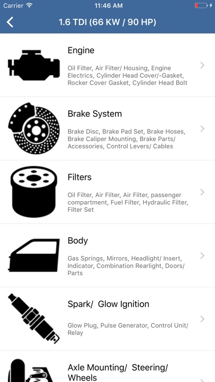 Volkswagen Parts - ETK, OEM, Articles spare parts