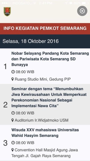 Kegiatan Semarang(圖2)-速報App