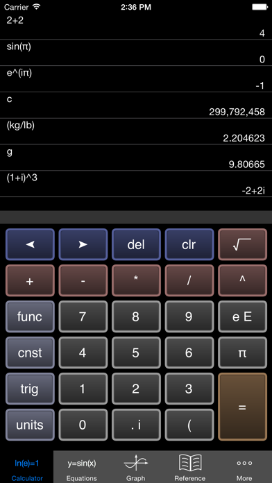 Scientific Graphing Calculator Screenshot 1