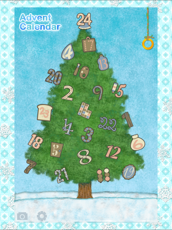 クリスマスツリー パステル版 -かわいいミニゲームで楽しむアドベントカレンダーアプリ-のおすすめ画像1
